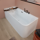 Villeroy & Boch Loop & Friends SQUARE Duo Vorwand-Badewanne, 180 x 80 cm für Eckeinbau links