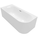 Villeroy & Boch Loop & Friends Oval Duo Vorwand-Badewanne, 180 x 80 cm für Eckeinbau links