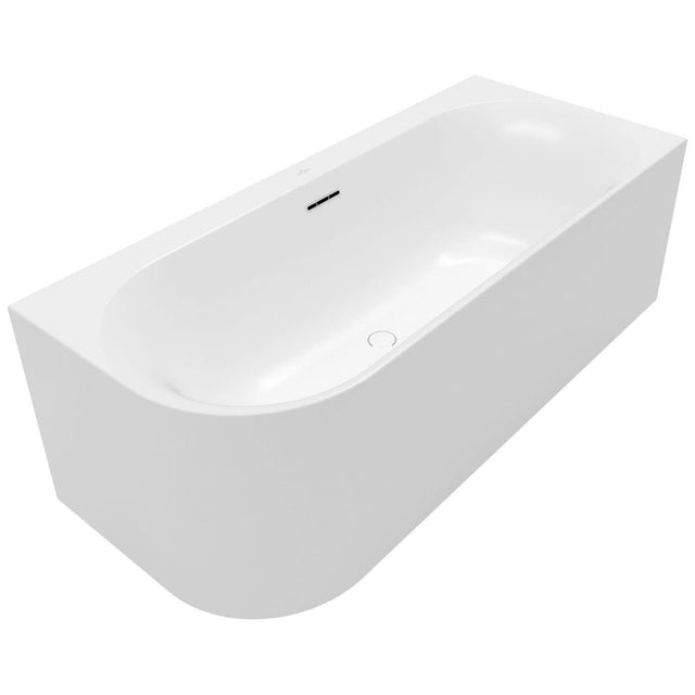 Villeroy & Boch Loop & Friends Oval Duo Vorwand-Badewanne, 180 x 80 cm für Eckeinbau rechts