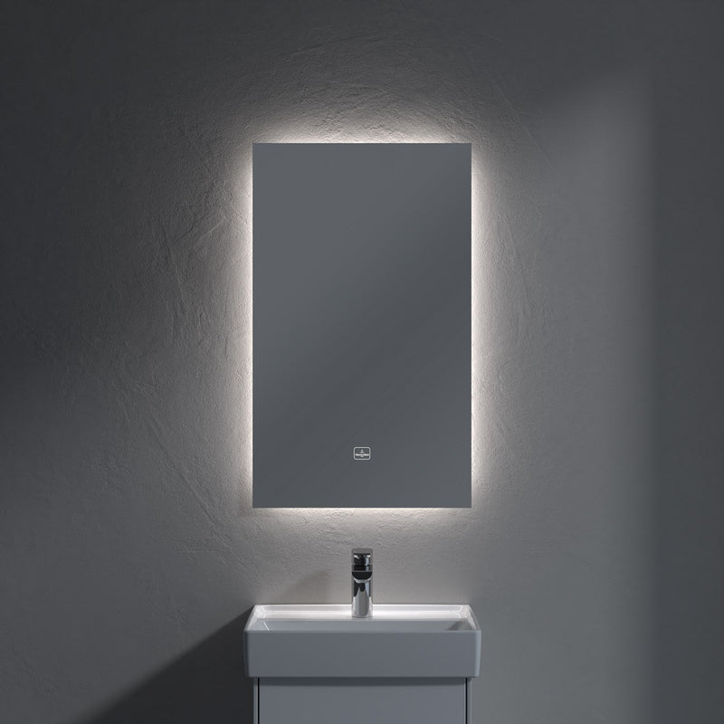 Villeroy & Boch Lichtspiegel More To See Lite mit umlaufendem LED Licht, 45 x 75 cm