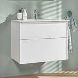 Villeroy & Boch Finero Waschtischunterschrank 80 cm mit Waschtisch, 2 Auszüge