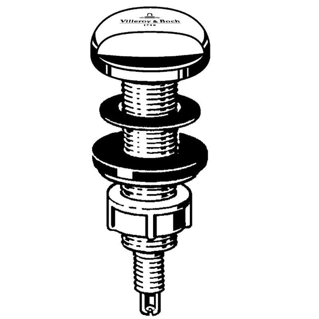 Villeroy & Boch Ersatz-Drehgriff Betätigung komplett zu Excentergarnitur