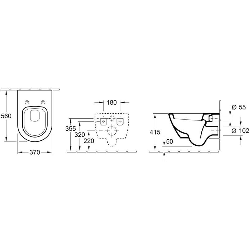 Villeroy & Boch Subway 2.0 Wand-Tiefspülklosett