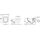 Villeroy & Boch Subway 2.0 Wand-Tiefspülklosett