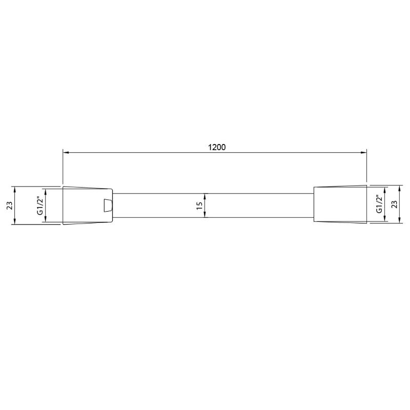 Villeroy & Boch Universal Showers Handbrauseschlauch 120 cm