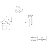 Villeroy & Boch Elements - Tender Doppel-Handtuchhaken