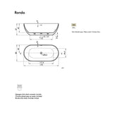 Freistehende Badewanne RONDO - Welt der Bäder