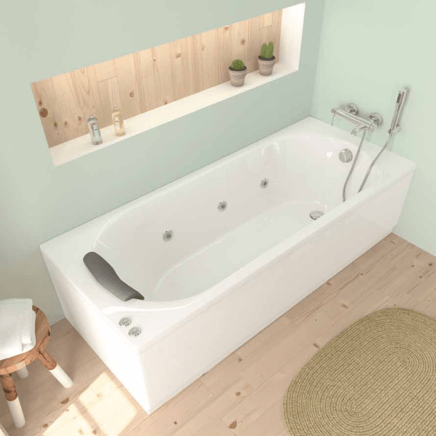 Badewanne mit Hydromassage SERENA SANYCCES - Welt der Bäder