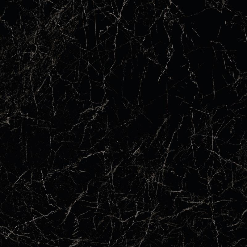 Extra flache Duschwanne, DEKOR MARQUINA, schwarzes Marmor - Welt der Bäder