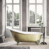 Freistehende Gusseisen Badewanne ASHFORD GOLD - Welt der Bäder