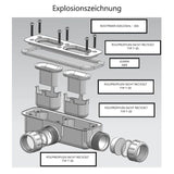 Extra flache Duschwanne LYRA BEIGE - Welt der Bäder