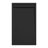 Sonderangebot Extra flache Duschwanne CLEVER in Schieferoptik SCHWARZ 90x130cm